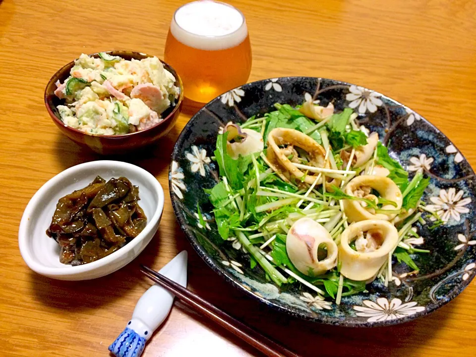 Snapdishの料理写真:ウチ飲み…💧|風流料理人さん