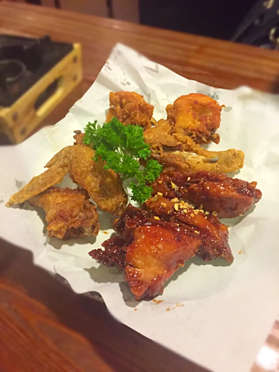 Fried chicken platter|해리さん