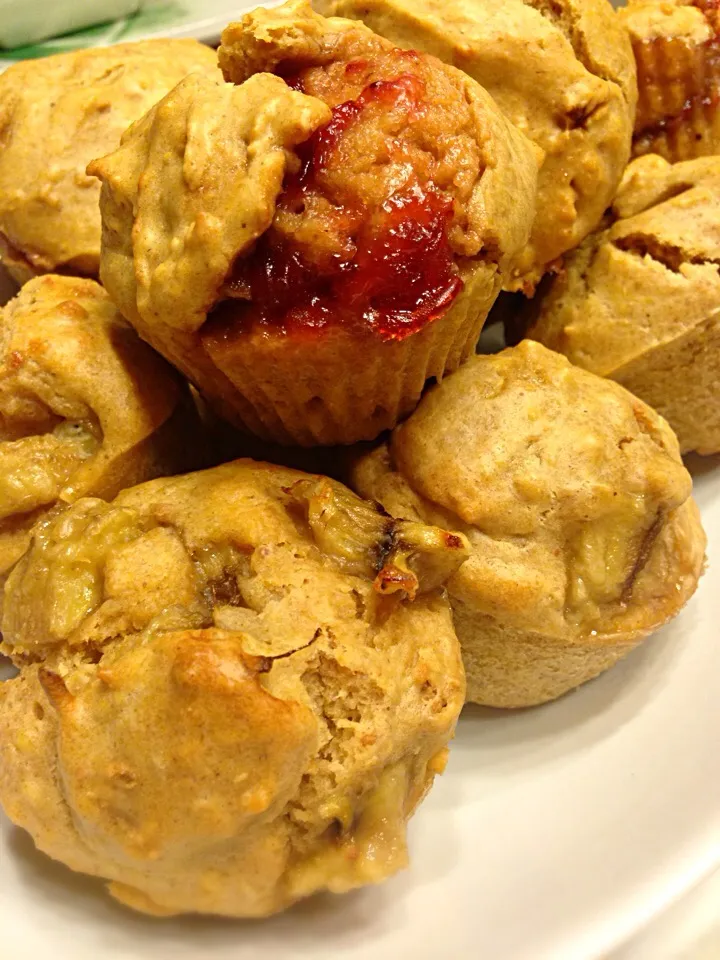 Sayaka's muffin Peanut butter & banana, Peanut butter & jelly|Sayakaさん