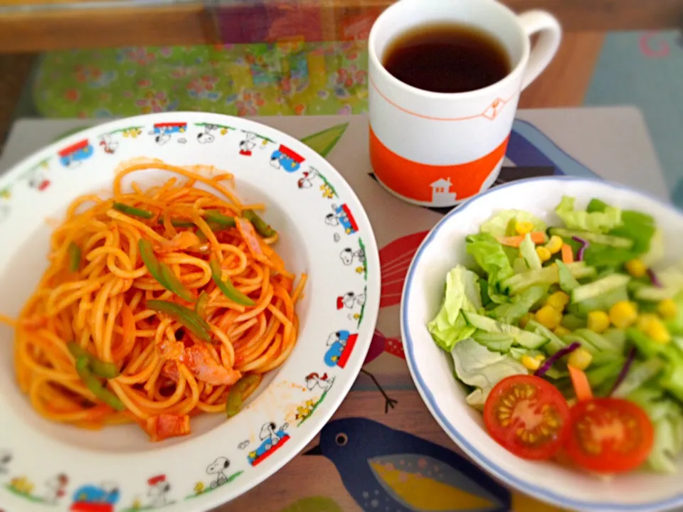 スパゲッティナポリタン|チビミミさん