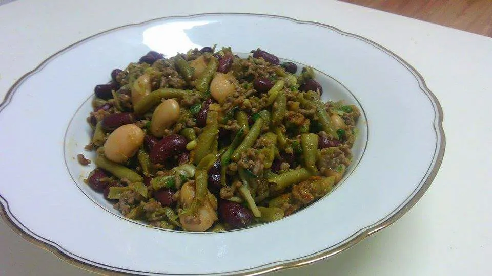 Mixed Bean Salad with Curry & Minced Meat|Team237さん