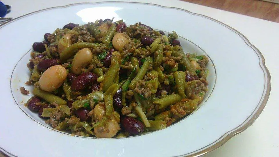 Mixed Bean Salad with Curry & Minced Meat|Team237さん