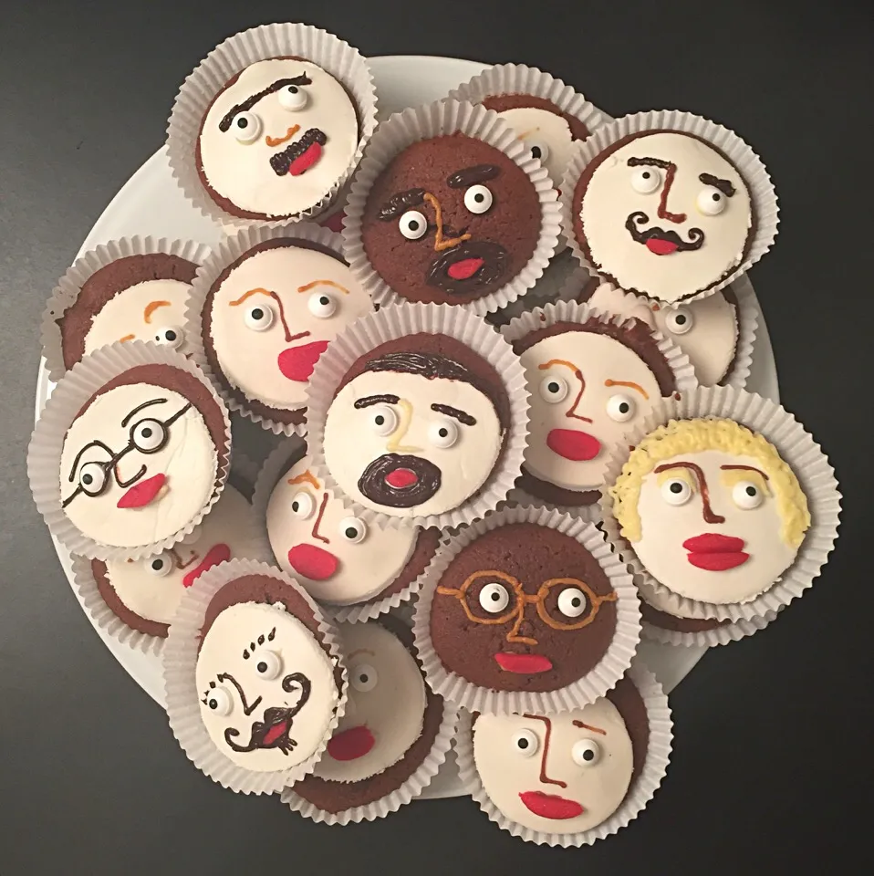 Snapdishの料理写真:Cupcakes for my sons 6th birthday|Liesbeth Maliepaardさん