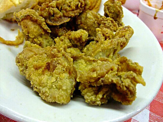 Friday Night Fried Oysters #Seafood #Dinner #Main dish 😊 💜 😊|Alisha GodsglamGirl Matthewsさん