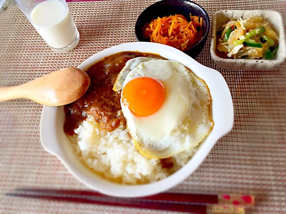 Snapdishの料理写真:朝ごはん がっつり|kanae413さん