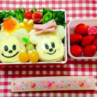 手づくりミルク食パンでミキミニサンドイッチ弁当|あい♡まりさん