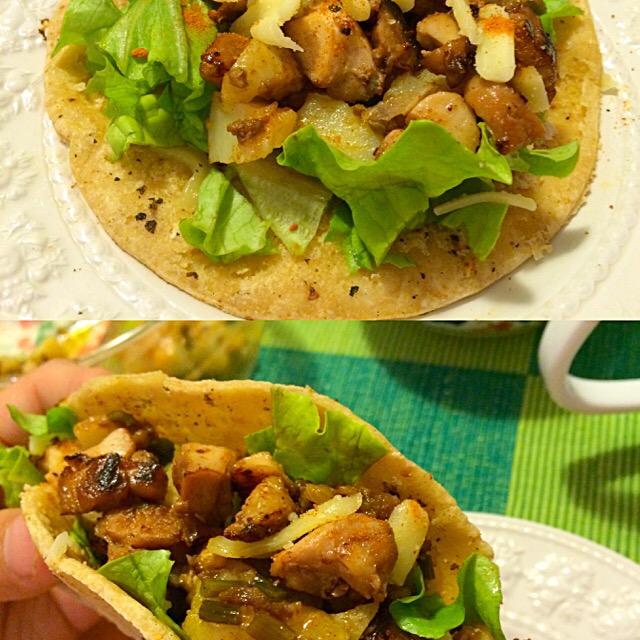 Chicken potato tacos/Junya Tanaka SnapDish[スナップディッシュ] (IDeLCmua)