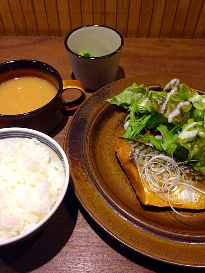 鯖の味噌煮@ヒキダシカフェ|bebeさん