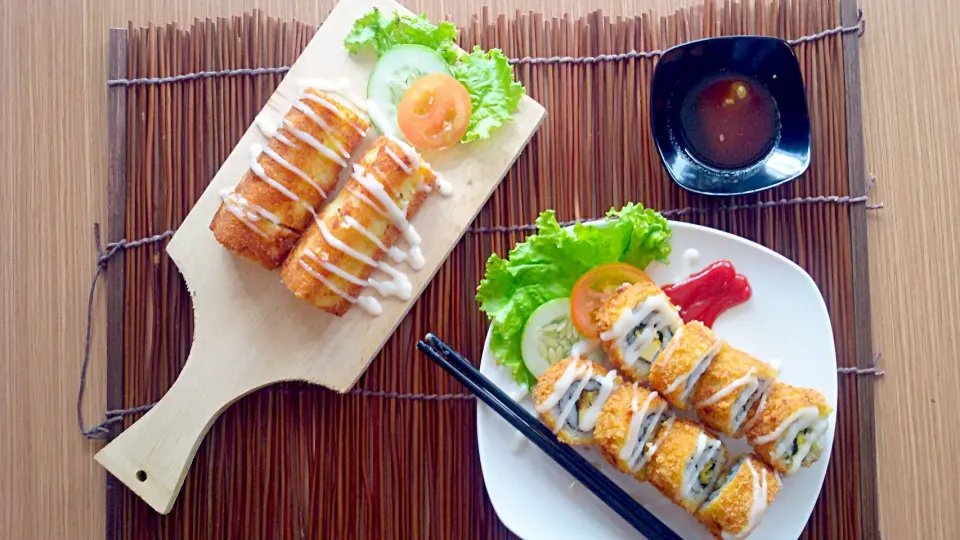 Furaimaki Sushi and Cheese Roll Sushi by Nagoya Fusion Resto's Chef|Nagoyafusion Resto Kediriさん