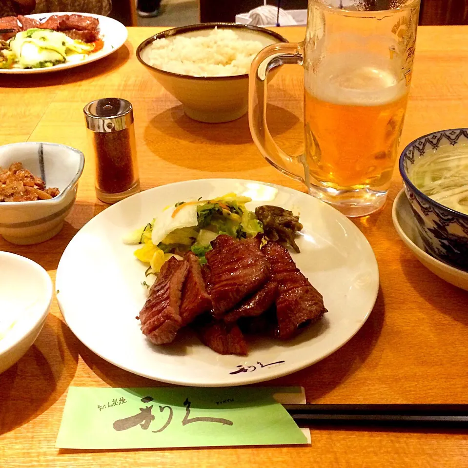 ♪牛タン定食♪|ぼるぴぃ〜さん