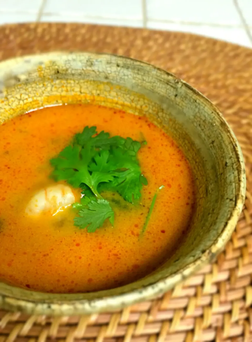 本格的な仕上がり♪ トムヤムクン(^з^)-☆|おーこ🍅野菜ソムリエの母ちゃんさん