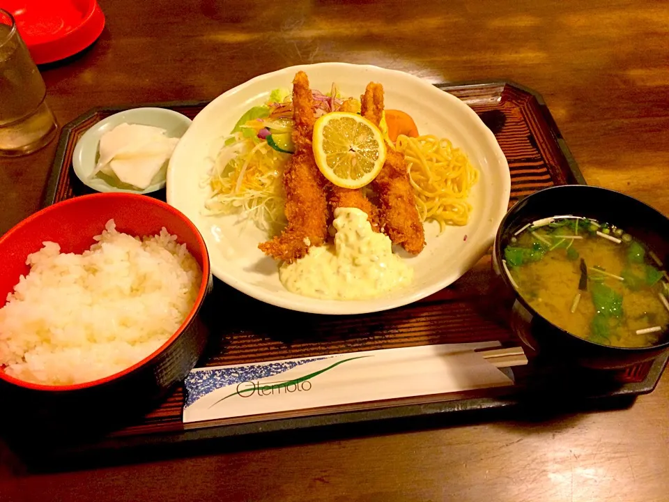 海老フライ定食|annさん