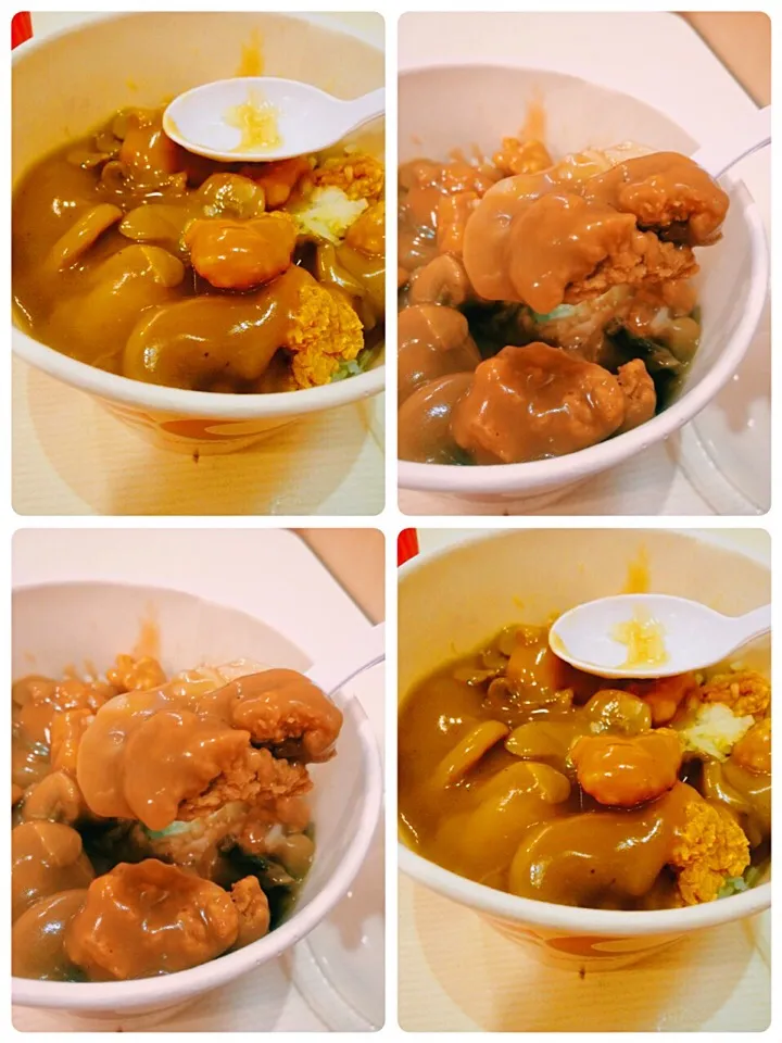 KFC BUCKET RICE|fattytanさん