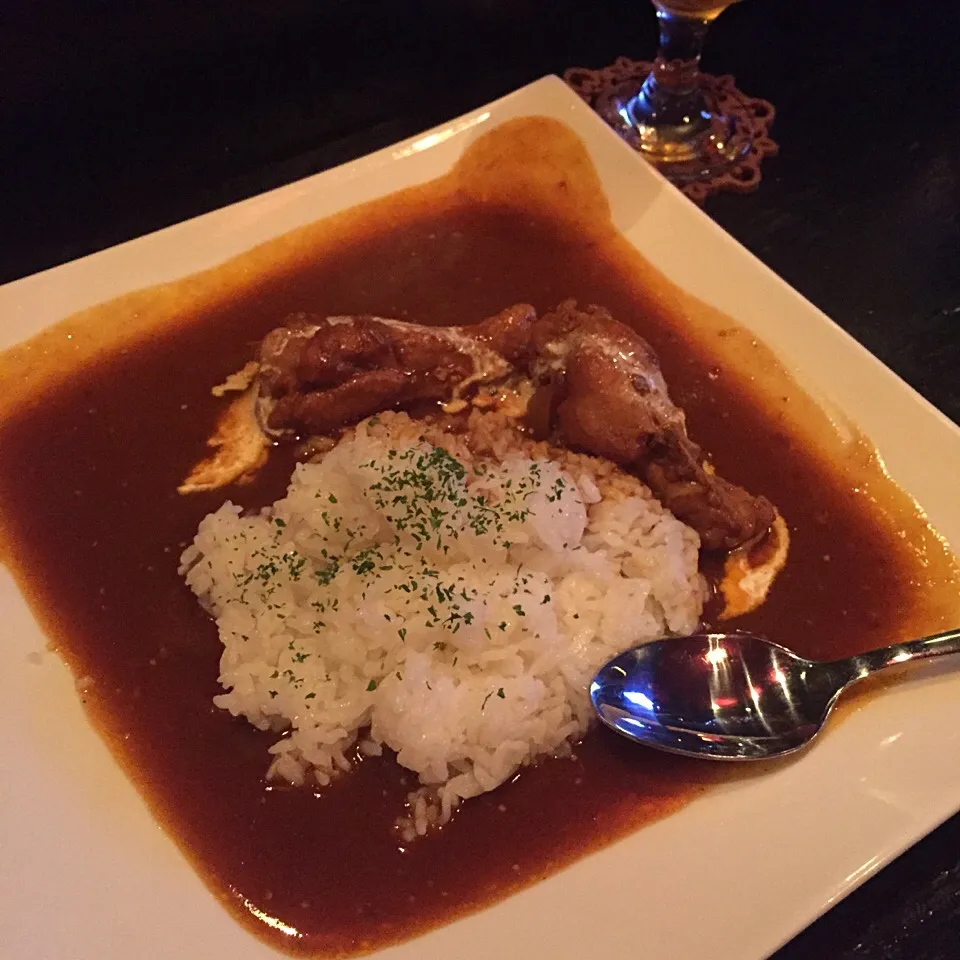 Snapdishの料理写真:やわらかチキンの欧風カレー|maixx ใหม่さん