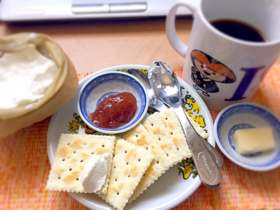 自家製クリームチーズとジャムのブランチ♪|Ryu-ren Suzukiさん