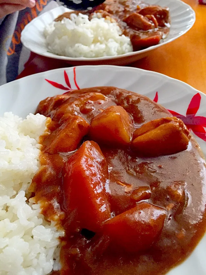 チキンカレー  デミグラスソースを加えて|ch＊K*∀o(^^*)♪さん