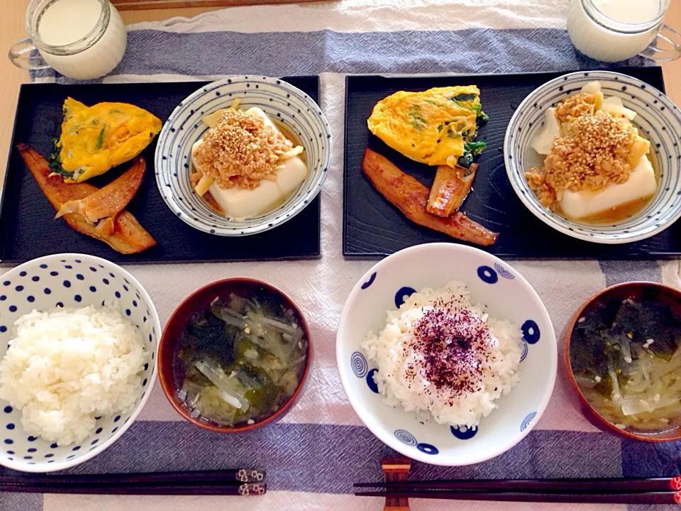 休日の朝食|林愛さん