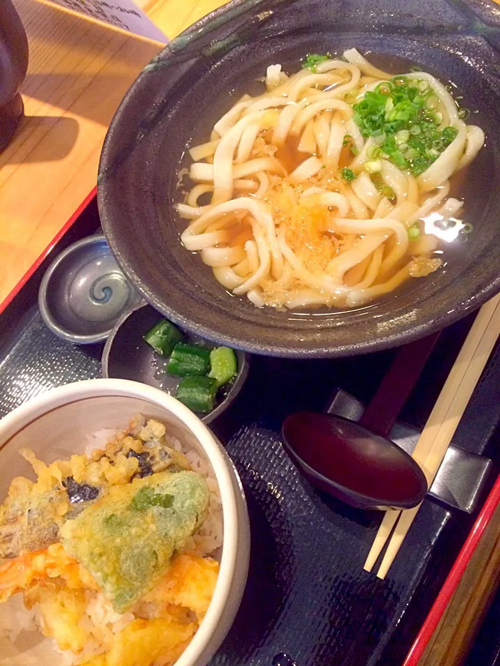 うどん&天丼|ナナさん