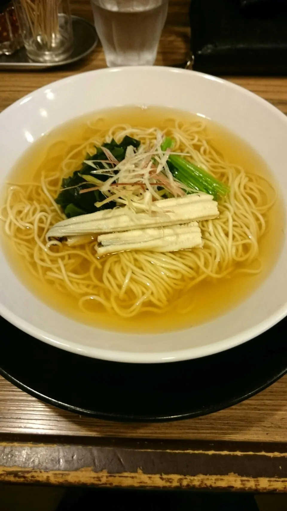 Snapdishの料理写真:潮ラーメン 『師崎』(期間限定麺)
     ～ 知多の海に思いを馳せて ～|morozoffさん