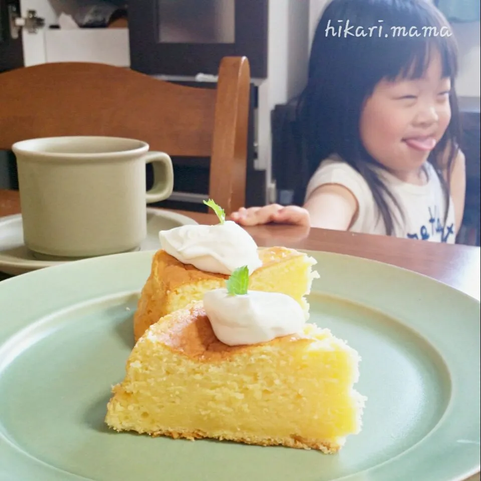 レモンマフィンをケーキ型で🐥|ひかりママさん