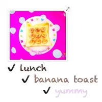 🍞🍓banana toast🍌🍯|まっちーさん