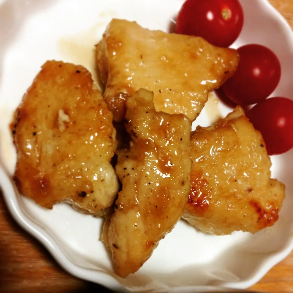 鶏胸肉の照り焼き|はやしさん