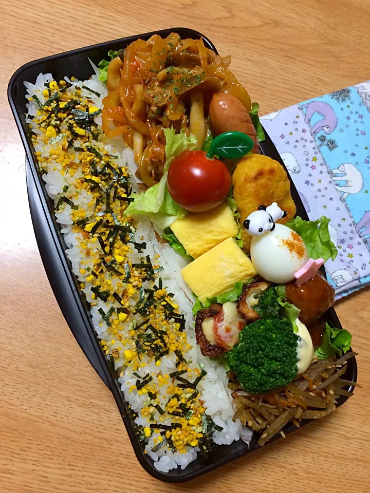 Snapdishの料理写真:旦那さんのお弁当|ゆ◎◯◎☆さん