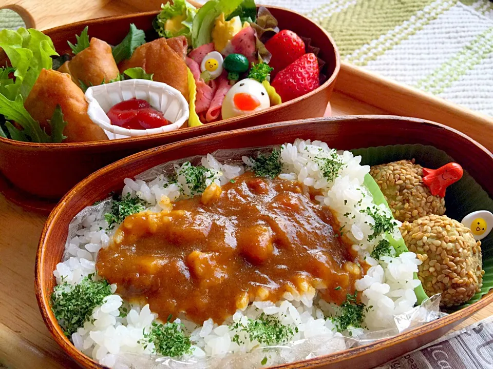 カレー弁当|Kanegonさん