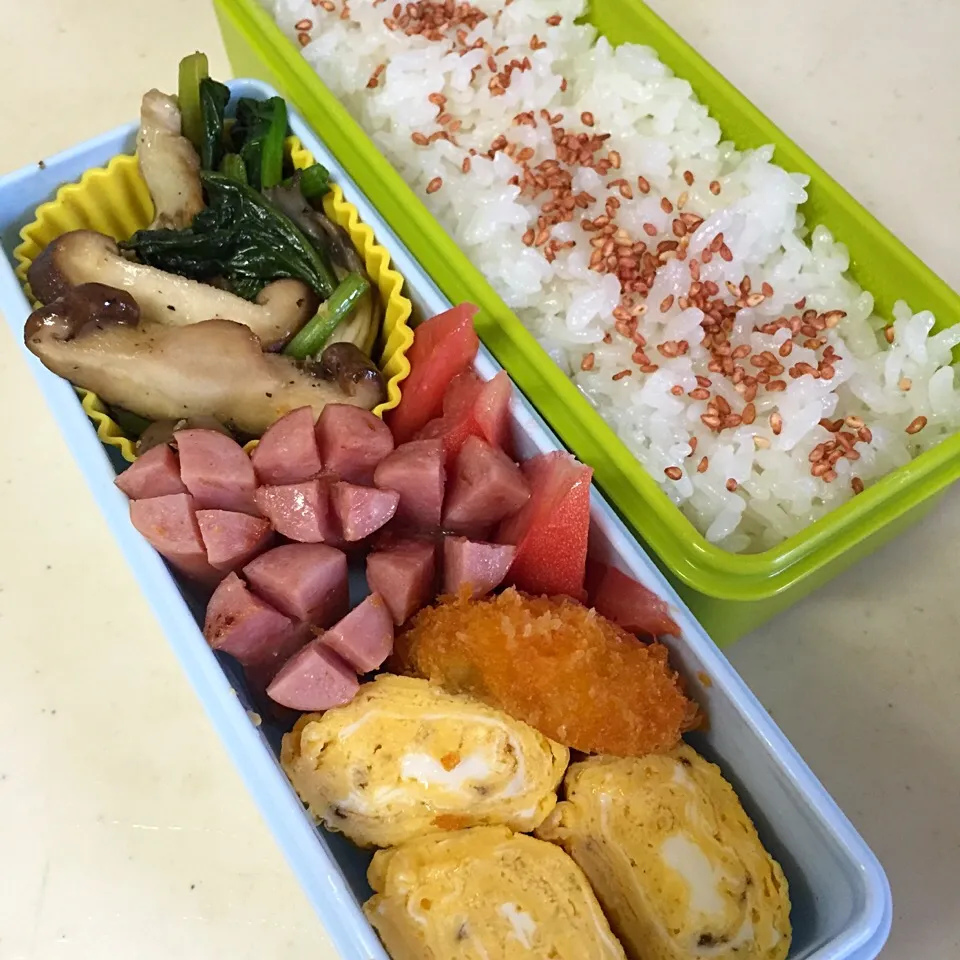 Snapdishの料理写真:次男弁当2015.4.27|mameさん