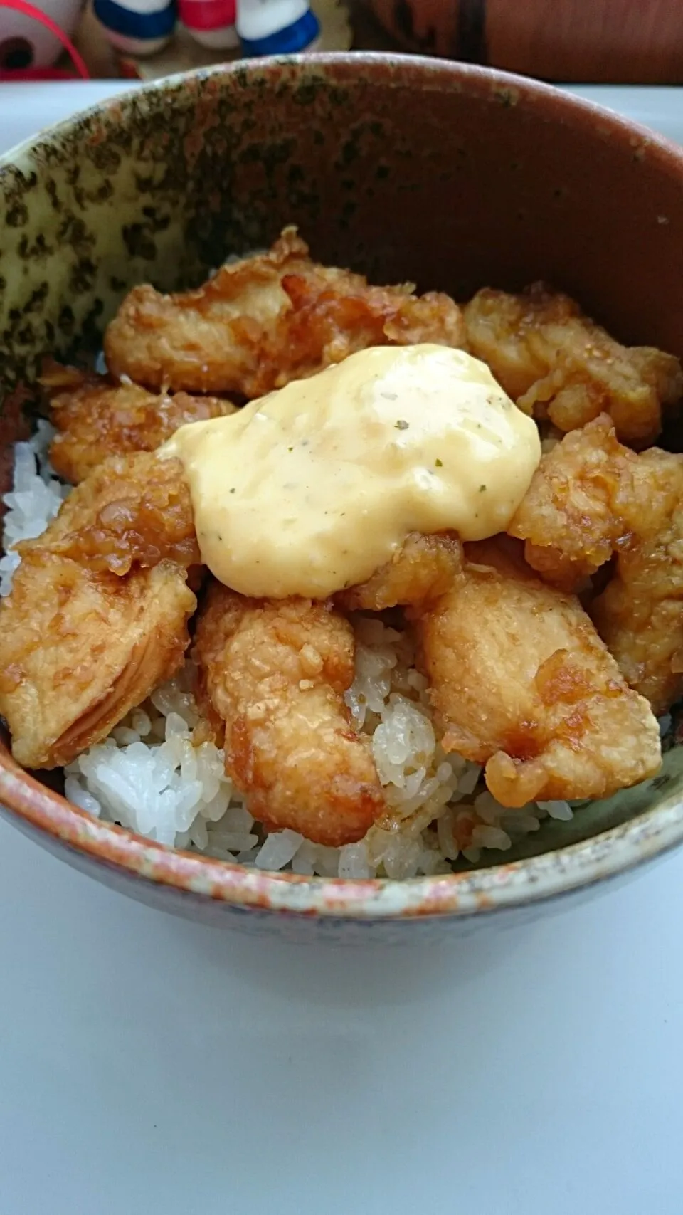 Snapdishの料理写真:揚げずに簡単 チキン南蛮丼|ニコさん