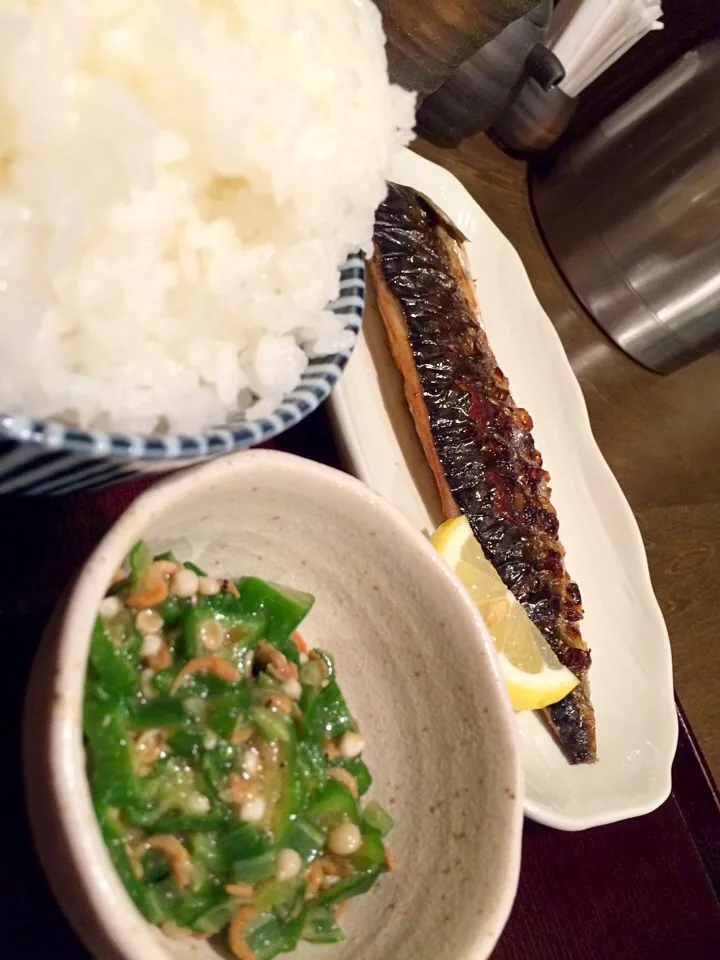 さば塩焼き定食|mogiさん