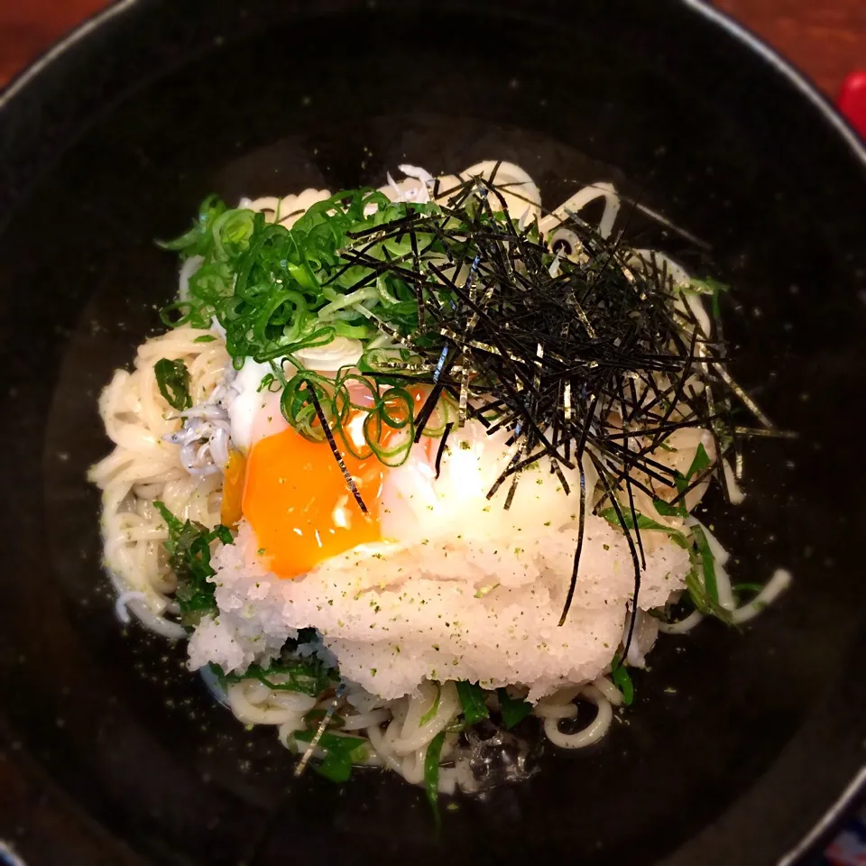 釜揚げしらすおろしまぜめん2|半田手延べそうめんの店 阿波や壱兆さん