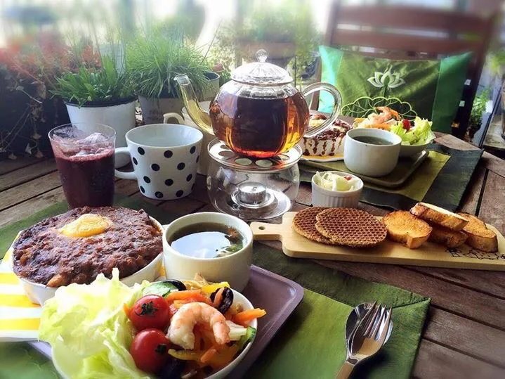 Snapdishの料理写真:残りカレーの焼きカレ〜♬|さとう けいこさん