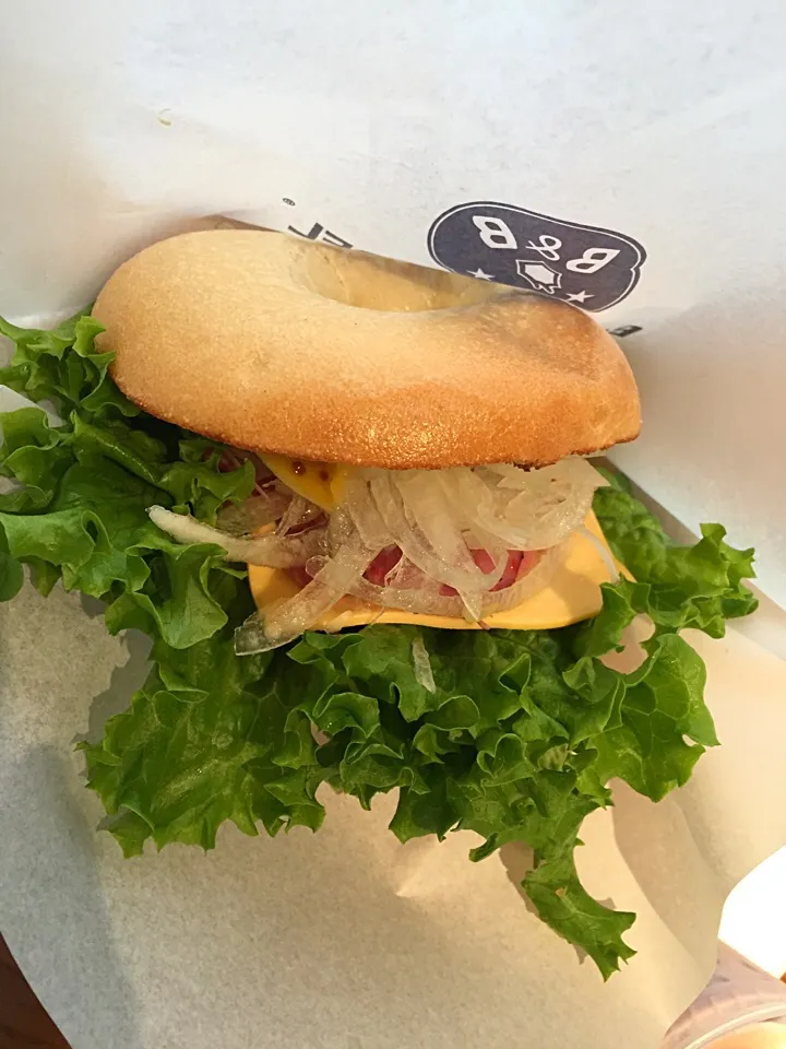 Bagel beef sandwich|joさん