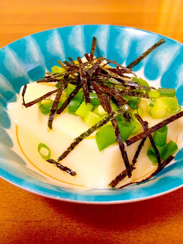 玉子豆腐🍀ネギだく海苔がけ|まいりさん