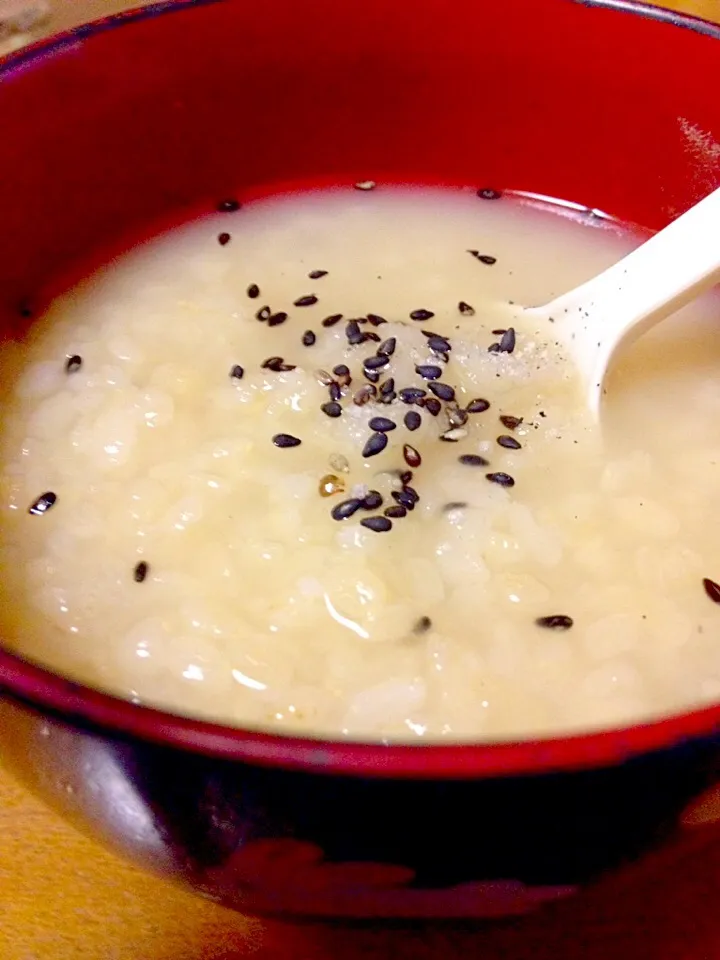 ごま塩でやきごめ🍚モチモチだょ|まいりさん