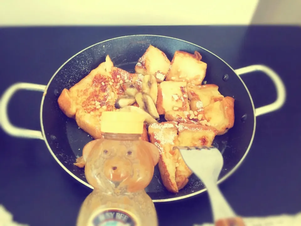 🍴French toast🍯|にこらいさん