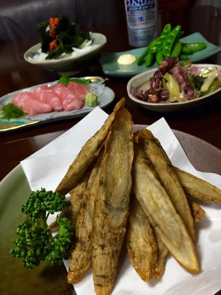 ✨今夜は和食じゃぁ～٩(ˊᗜˋ*)و✨|中さんさん