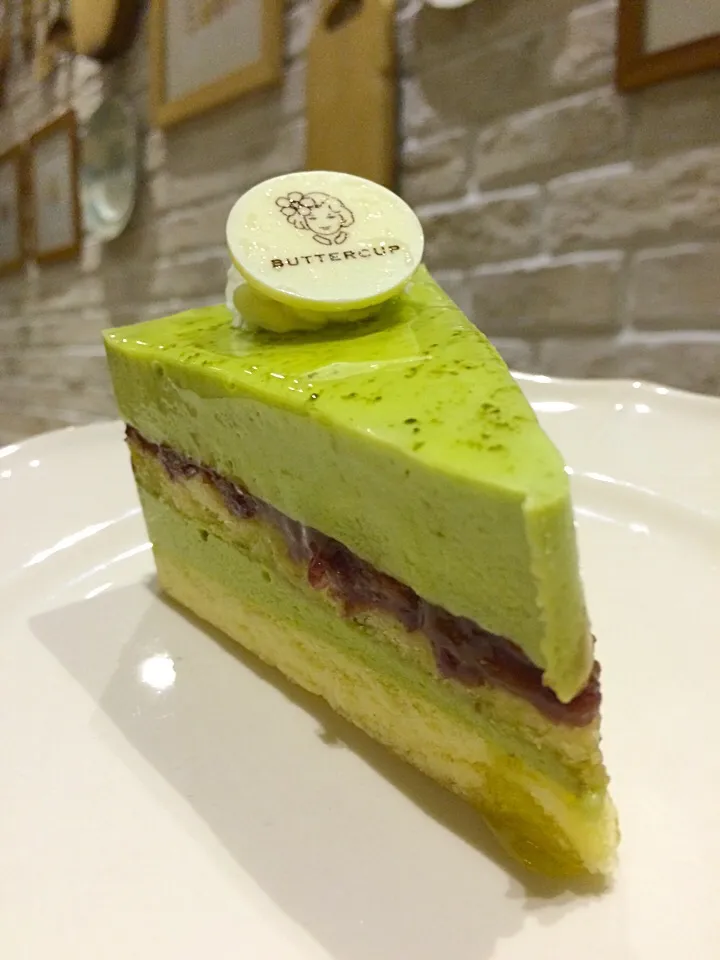 Macha Red Beans Mousse|みいさん