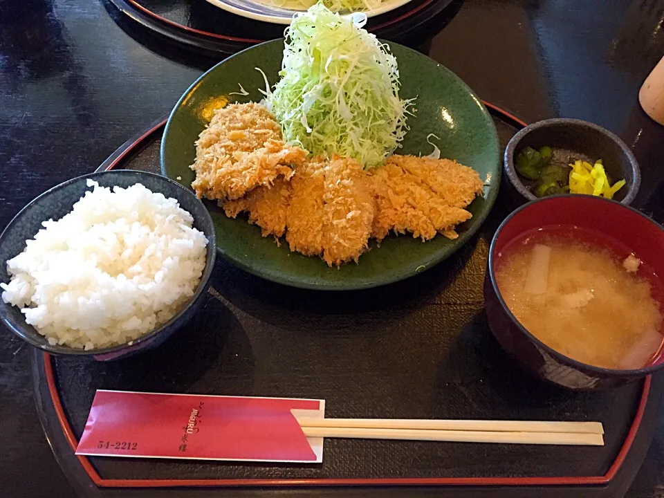 ヒレカツ定食|ぬーやんさん