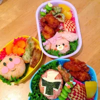 遠足弁当 キャラ弁|ぷんさん