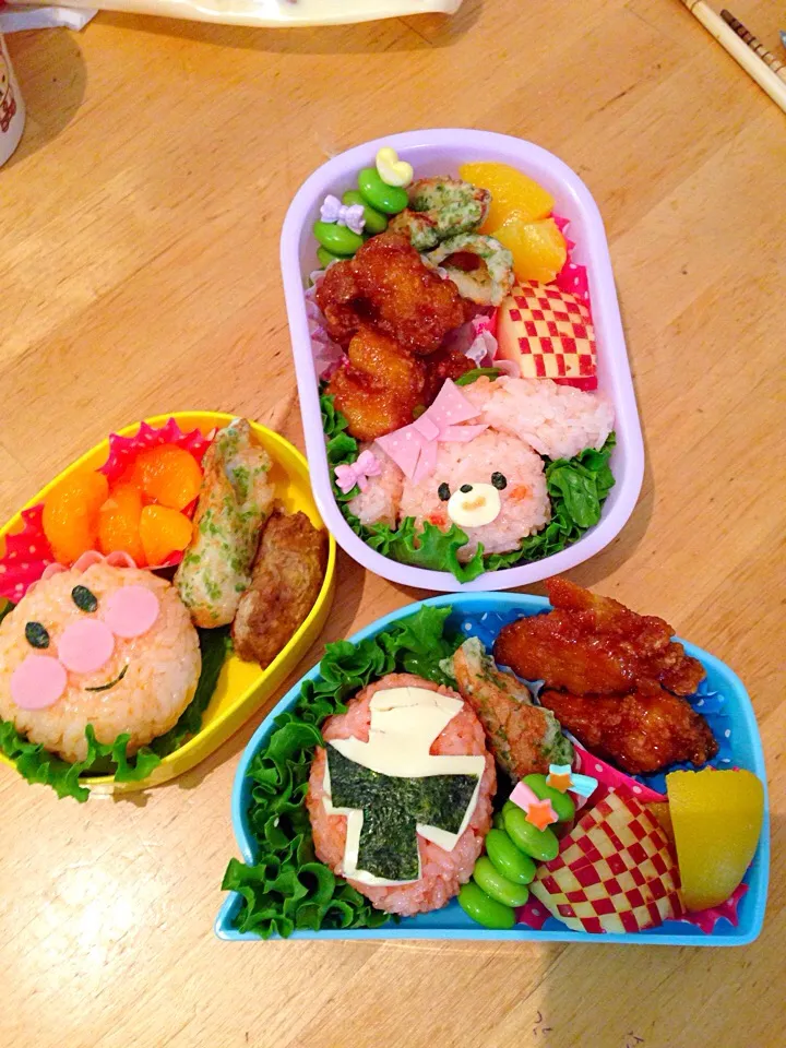 遠足弁当 キャラ弁|ぷんさん