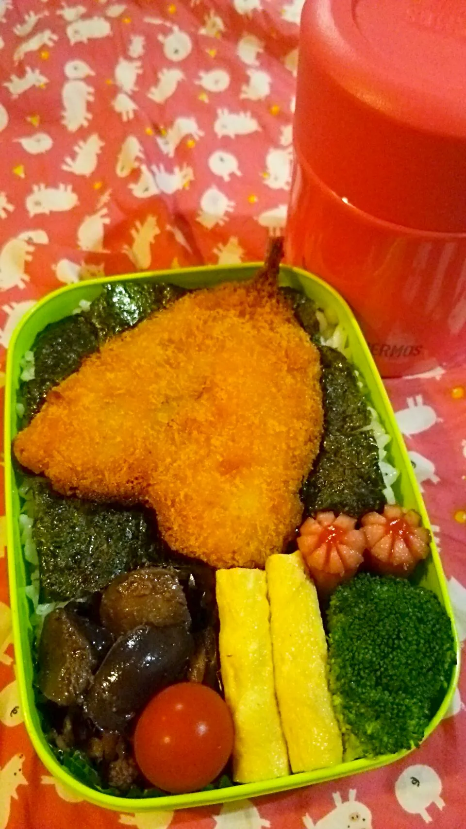 Snapdishの料理写真:旦那はん弁当♡65|みっつさん