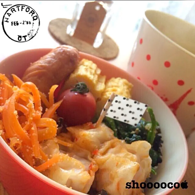 Snapdishの料理写真:4.28 むぃこ弁|shoooocoさん