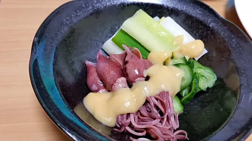 旬の富山産ホタルイカ酢味噌|かつこ ともこさん