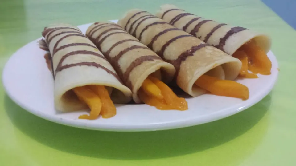 mango crepes made by bread and pastry student|Carmelie Rose Zernaさん