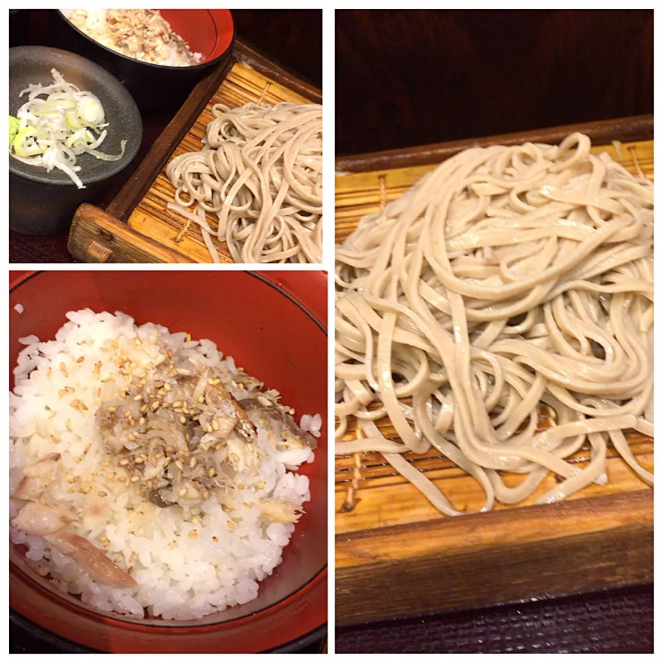 アジご飯ともり蕎麦@嵯峨谷渋谷店|yoooochanさん