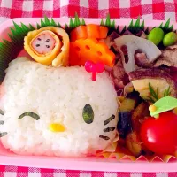 Snapdishの料理写真:キティ弁当|bitte04さん