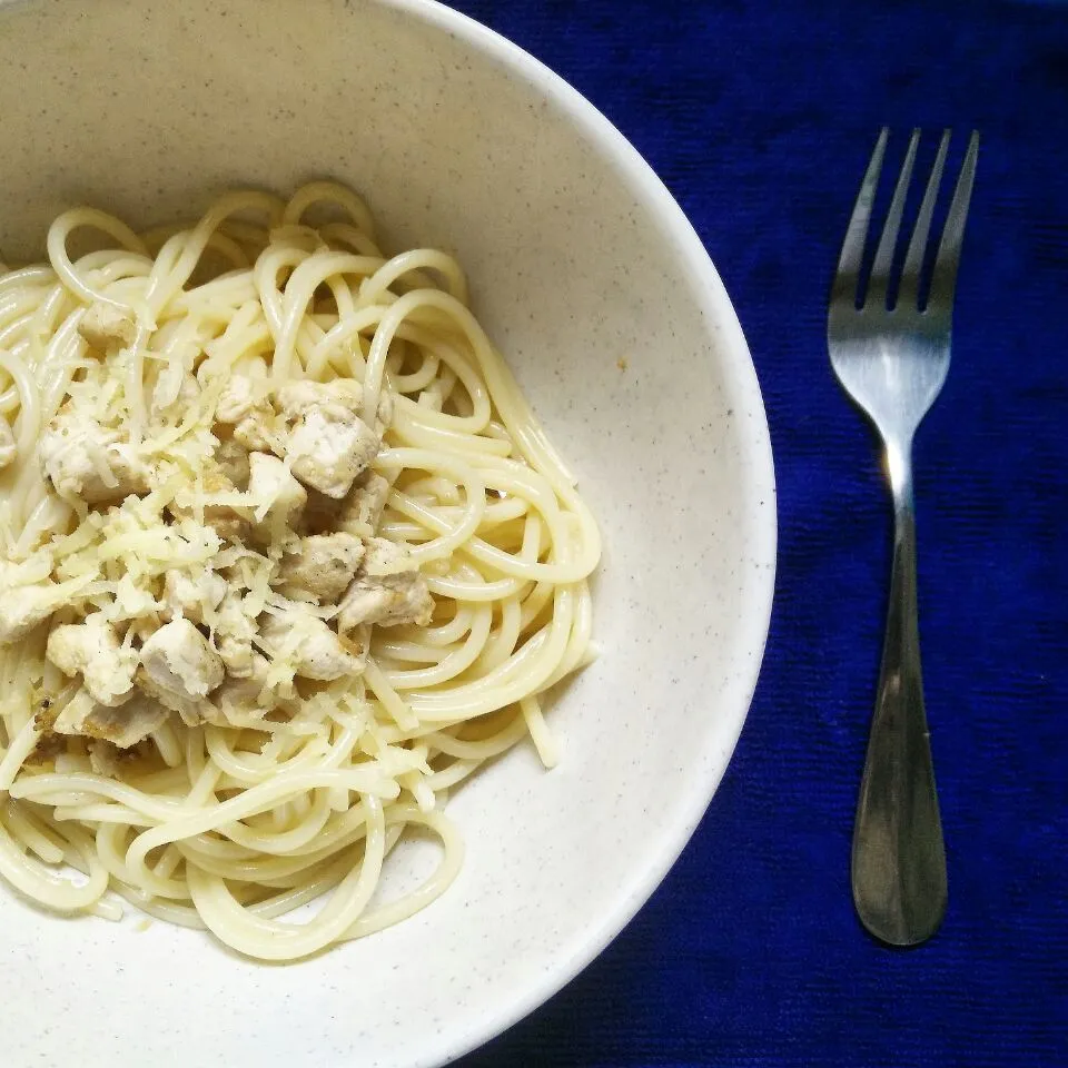 Snapdishの料理写真:Carbonara Spaghetti|Leepyさん