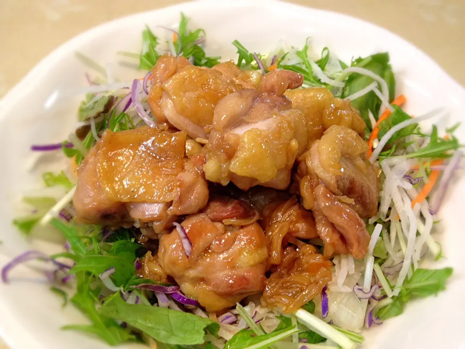 鶏肉のゆず茶ソース照焼き|うっちーさん